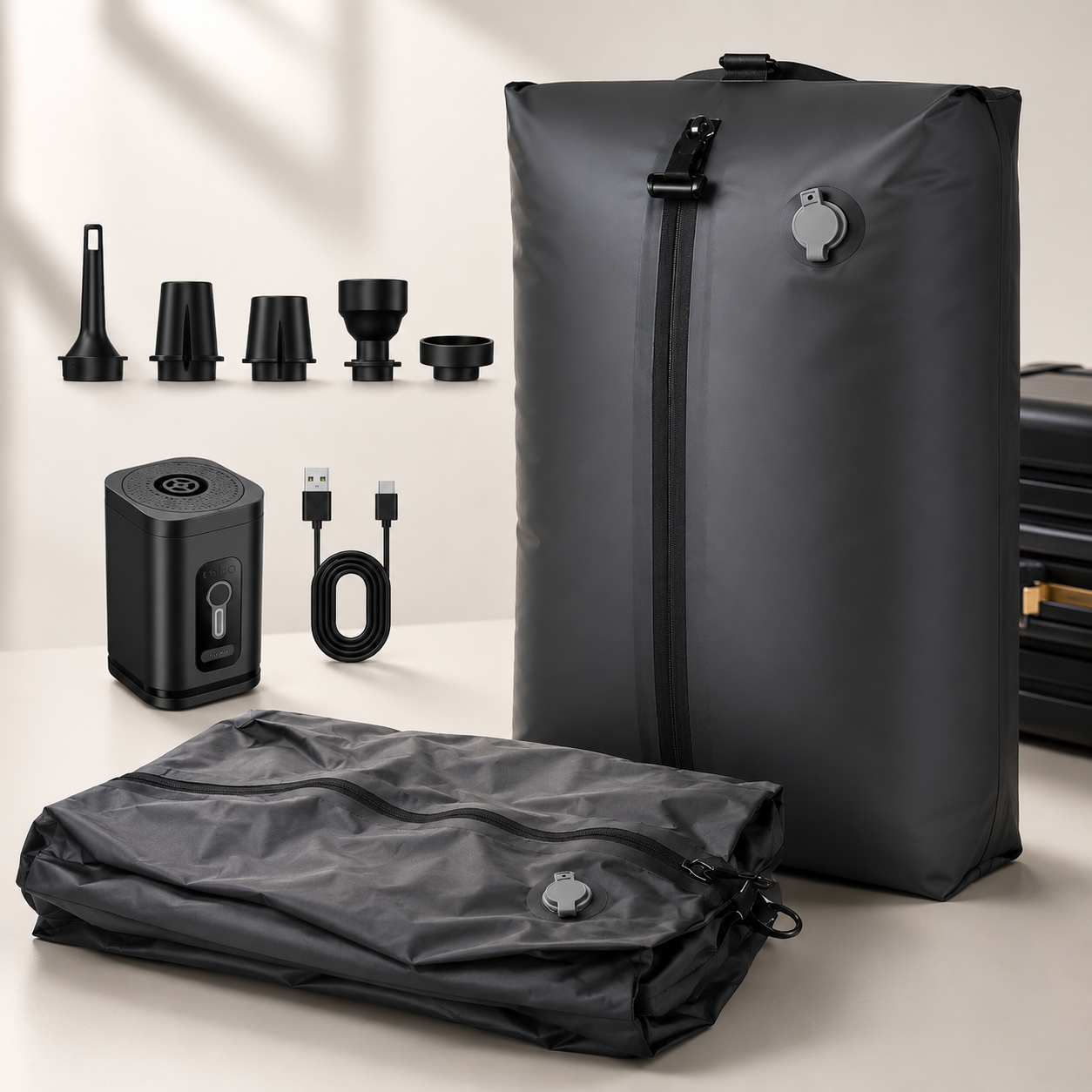 17L Vacuum Compression Bag with Air Pump